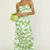 Above It All Maxi Dress Green