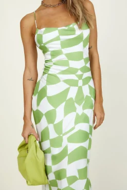 Above It All Maxi Dress Green