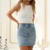 ABRAND Heather Singlet White Sand