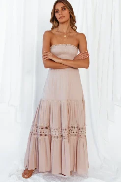 Agatha Maxi Dress Mocha