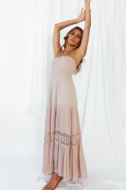 Agatha Maxi Dress Mocha