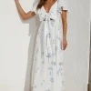 Angel Baby Maxi Dress Blue