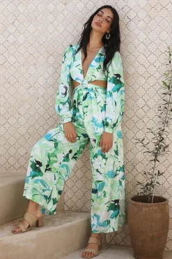 Another Life Jumpsuit Green