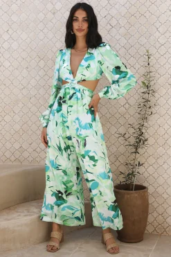 Another Life Jumpsuit Green