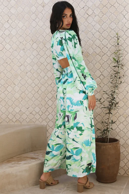 Another Life Jumpsuit Green