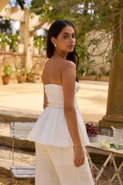 Aria Top White