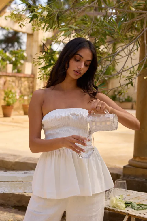 Aria Top White
