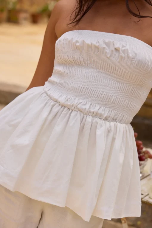 Aria Top White