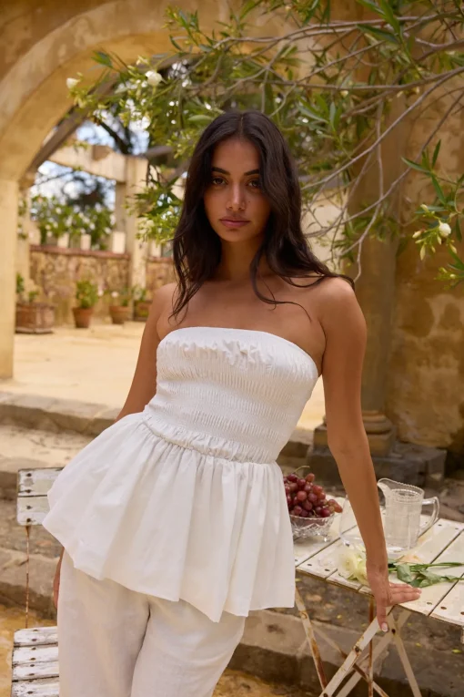 Aria Top White