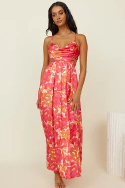 Atelier Of Love Maxi Dress Red