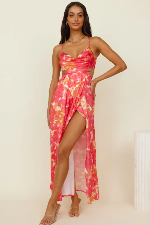Atelier Of Love Maxi Dress Red