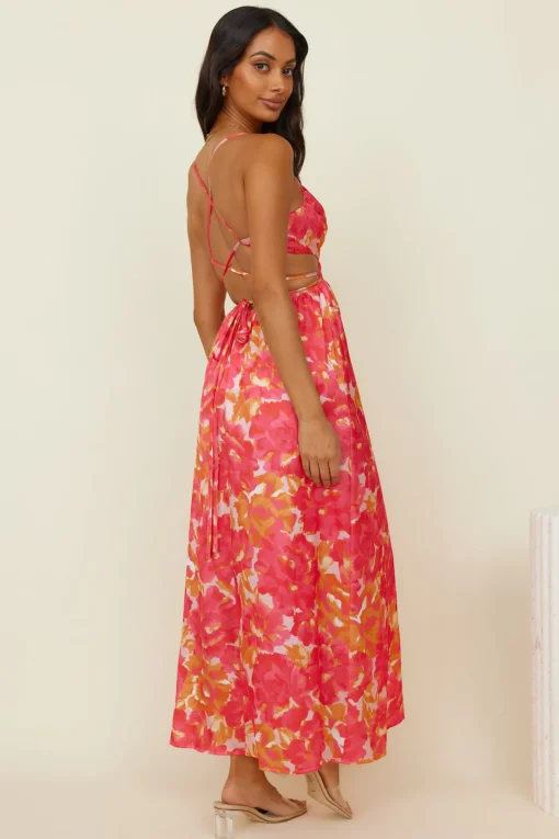 Atelier Of Love Maxi Dress Red