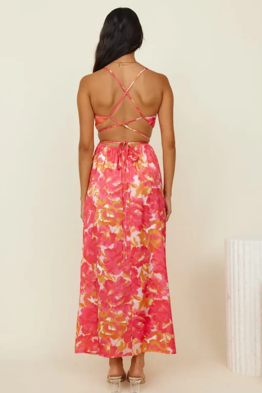 Atelier Of Love Maxi Dress Red