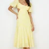 Back From Florence Maxi Dress Yellow