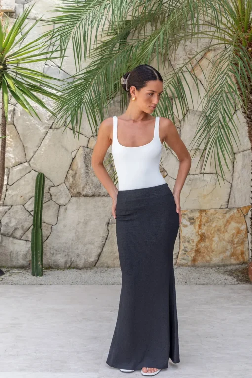 BASE Everyday Staple Singlet Top White
