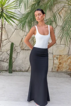 BASE Everyday Staple Singlet Top White