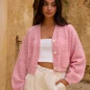 Bayview Cardigan Pink