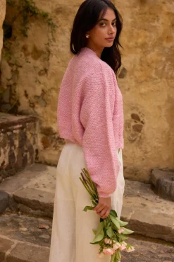 Bayview Cardigan Pink