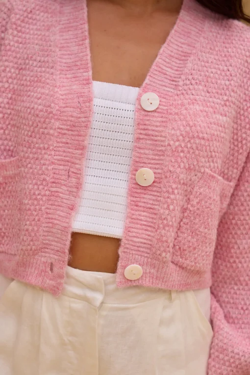 Bayview Cardigan Pink