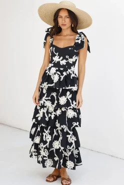 Beauty Of You Maxi Dress Black