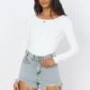 Blooming Beauty Bodysuit White