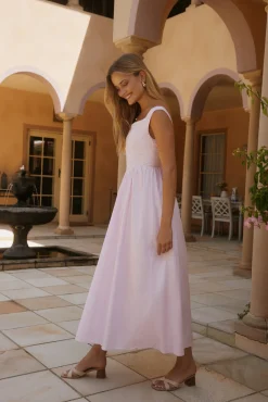 Blossom Blooming Maxi Dress Pink