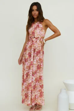 By The Breakwater Maxi Dress Brown