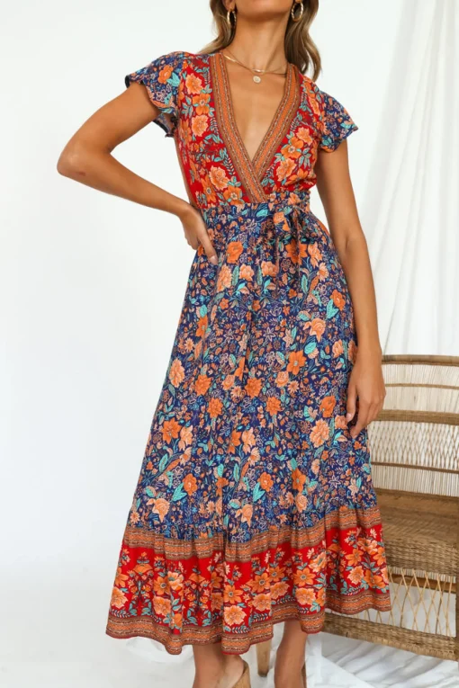 Candid Midi Dress Navy