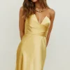 Caraway Maxi Dress Gold