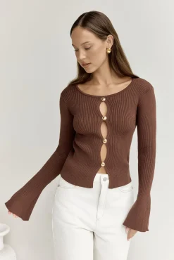 Cardos Cardigan Brown