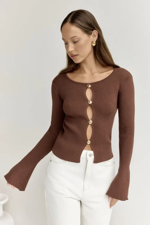 Cardos Cardigan Brown