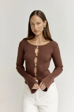 Cardos Cardigan Brown