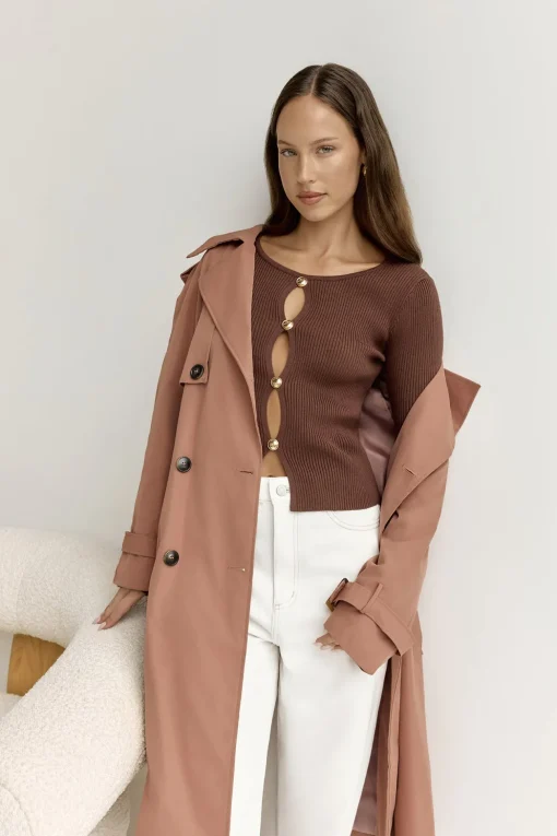 Cardos Cardigan Brown