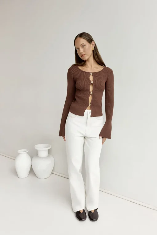Cardos Cardigan Brown
