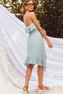Carlotta Midi Dress Sage