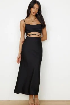 Carmela Maxi Dress Black