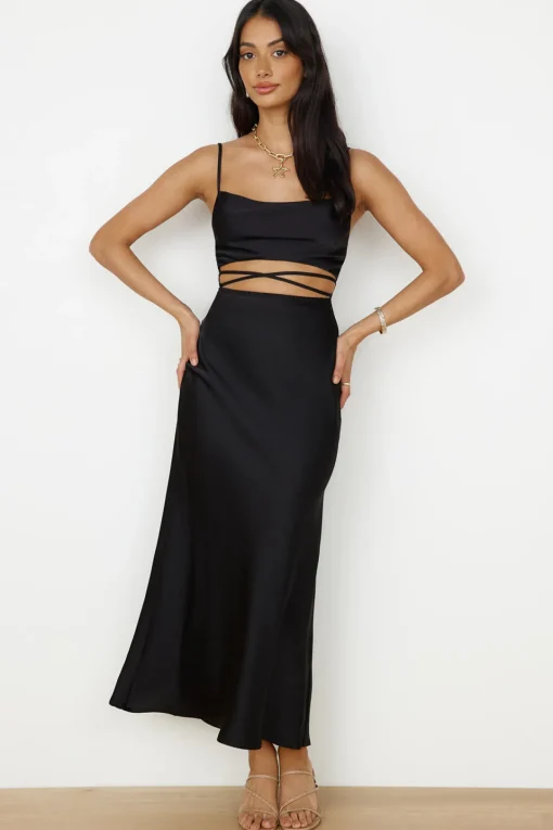 Carmela Maxi Dress Black