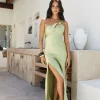 Chasing Summer Maxi Dress Green
