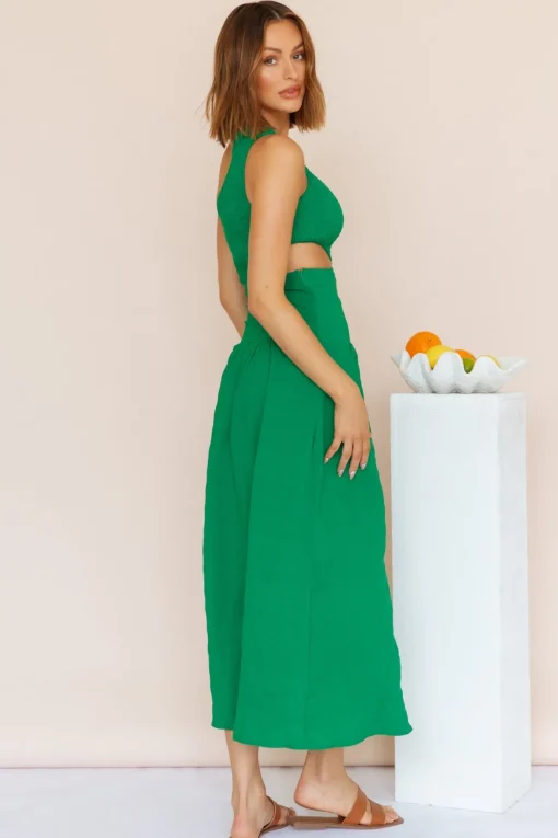 Check In Maxi Dress Green