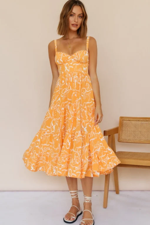 Chosen Path Midi Dress
