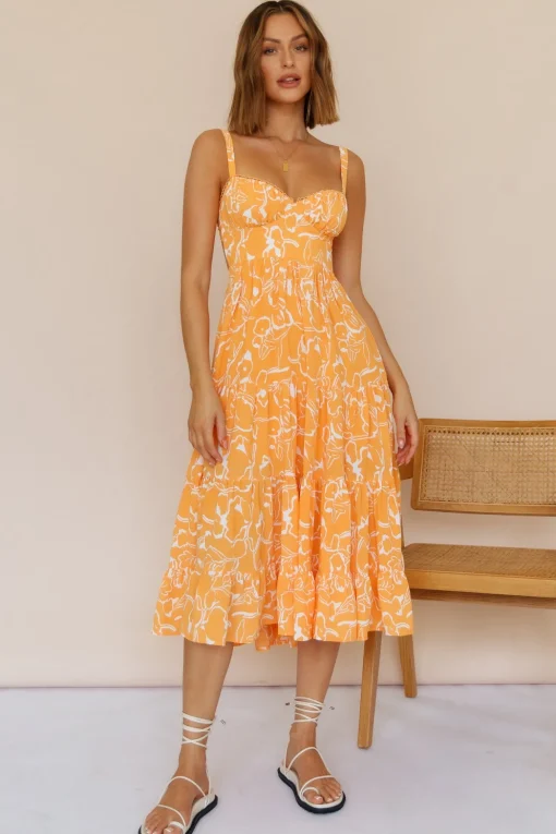 Chosen Path Midi Dress