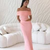 Coastal Reverie Maxi Dress Pink