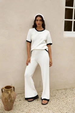 Colder Days Knit Top White