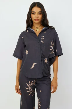 Constellations In The Sky Shirt Black
