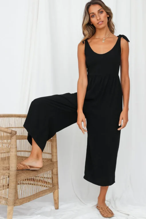 Countryside Jumpsuit Black
