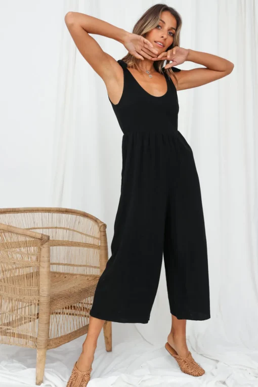 Countryside Jumpsuit Black