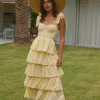 Dalia Maxi Dress Yellow