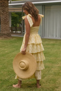 Dalia Maxi Dress Yellow