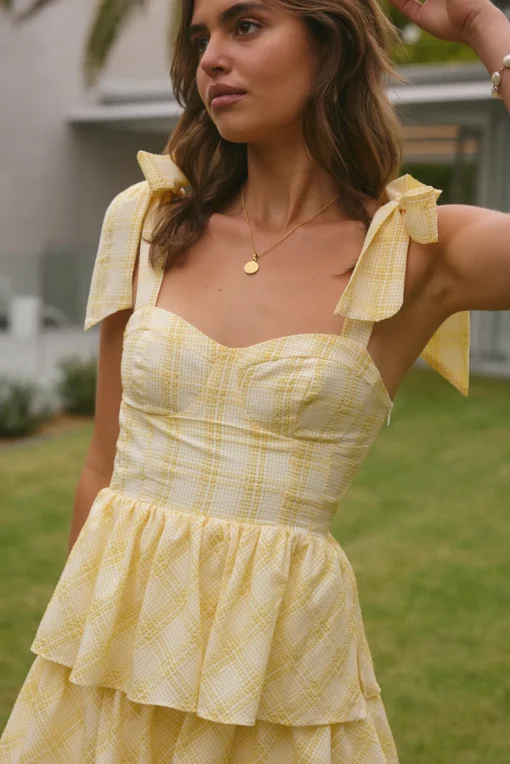 Dalia Maxi Dress Yellow