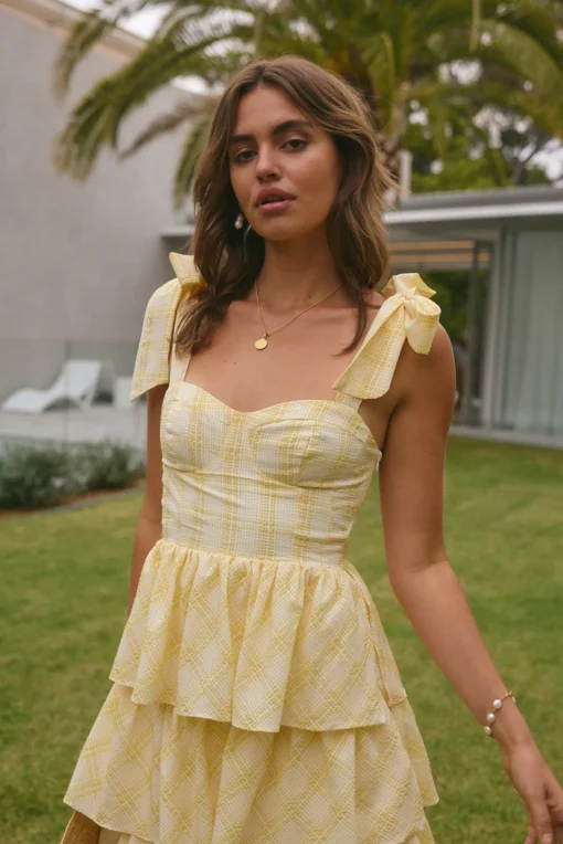 Dalia Maxi Dress Yellow